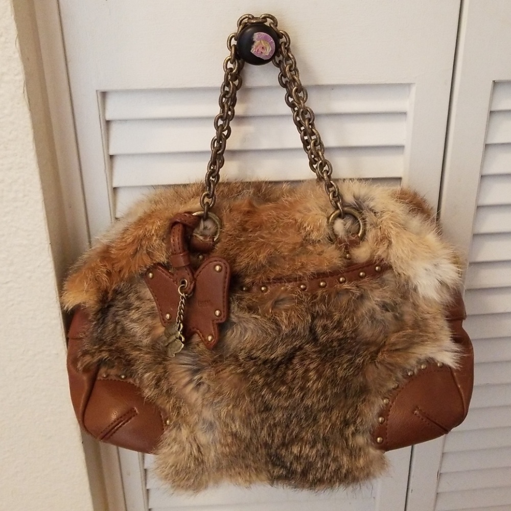 Gianni Bini fur purse